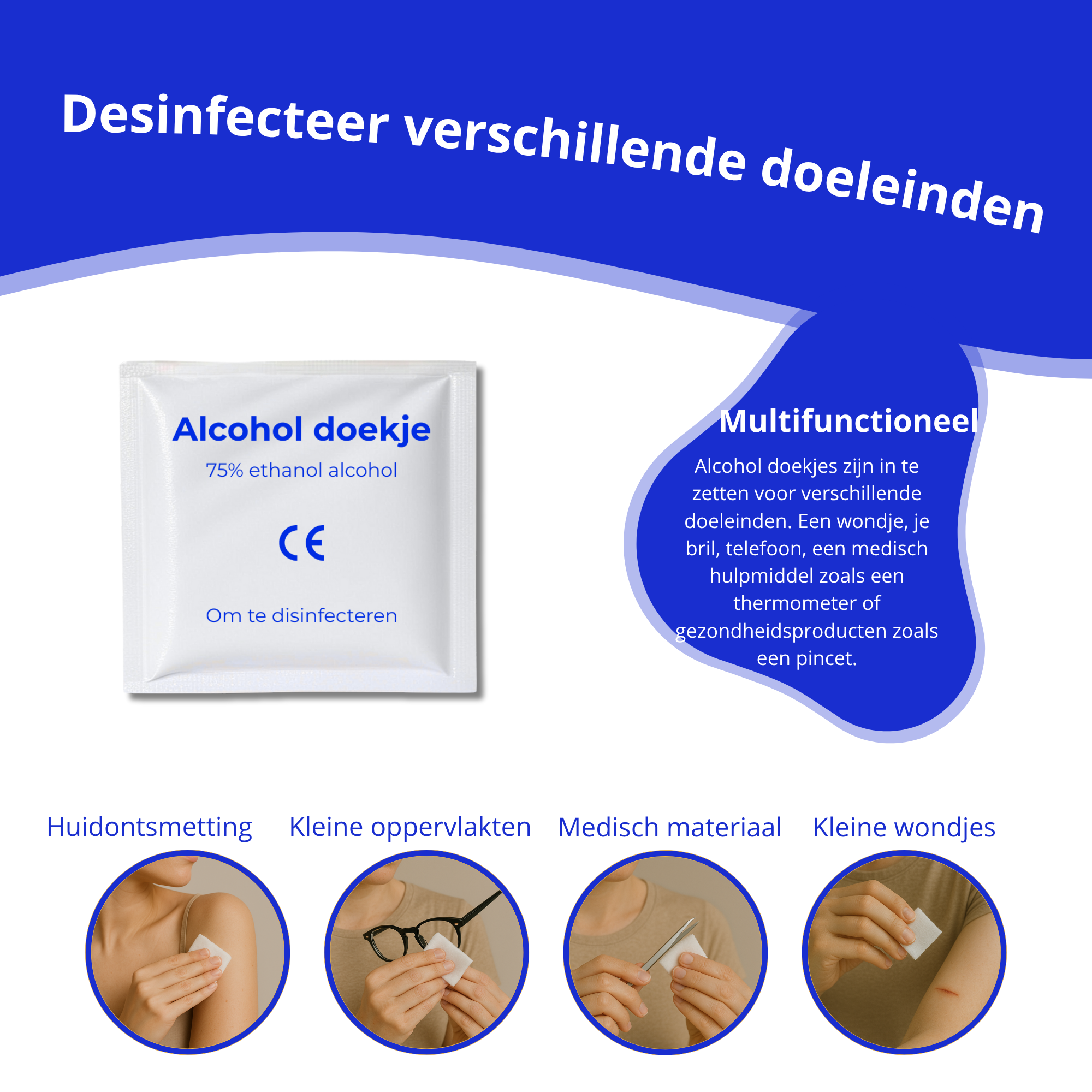 Alcohol Doekjes - 100st