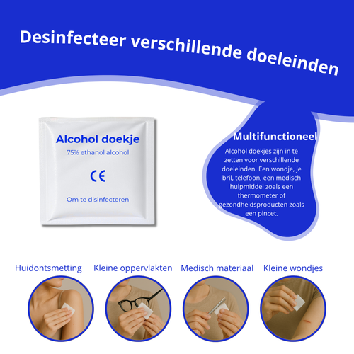 Alcohol Doekjes - 100st