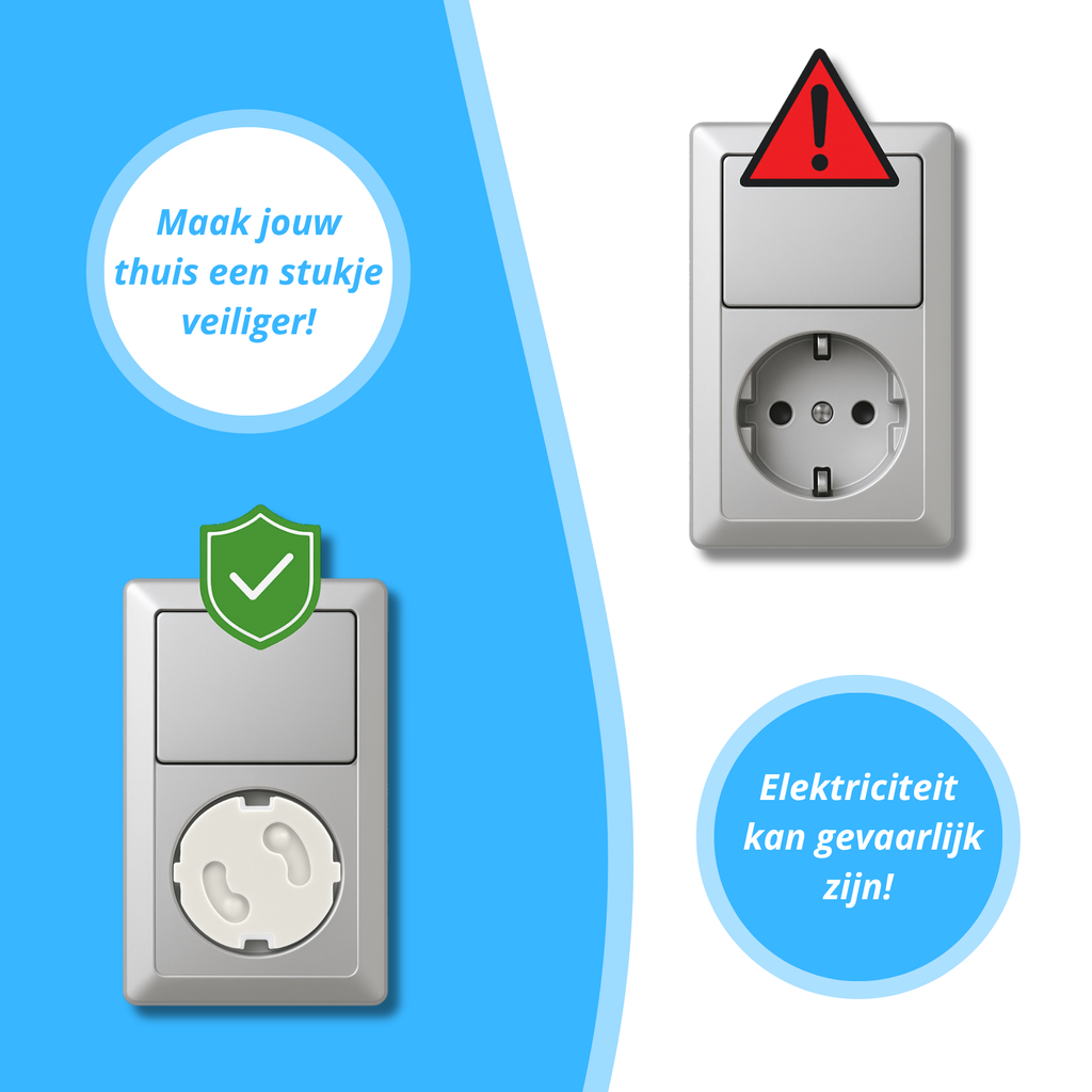 Stopcontactbeveiliging – 24 Stuks