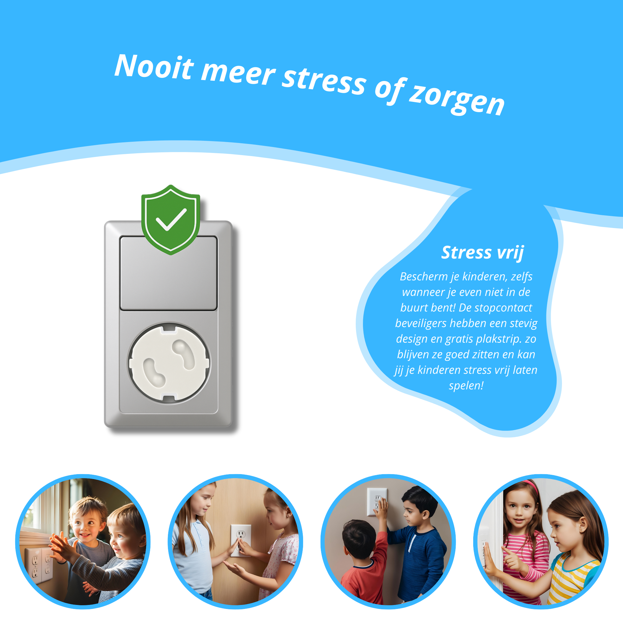 Stopcontactbeveiliging - 12st